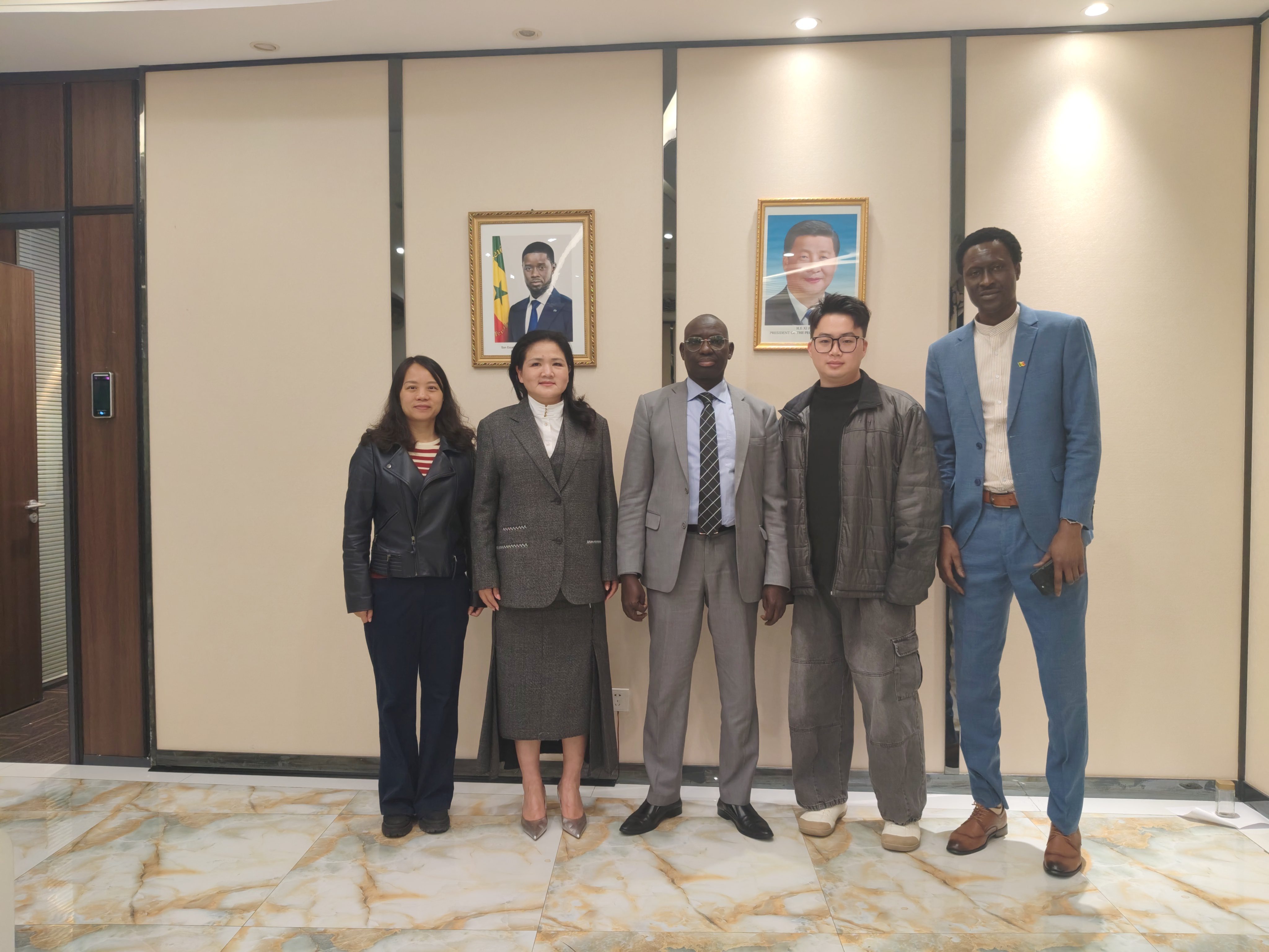 Association Delegation Visits Senegalese Consulate General in Guangzhou to Deepen China–Senegal Economic and Trade Cooperation